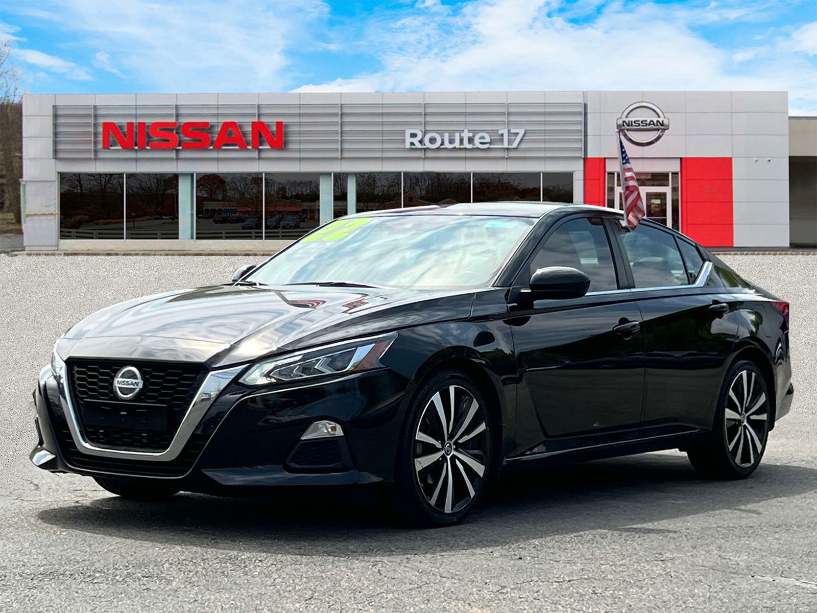 Used 2022 Nissan Altima SR with VIN 1N4BL4CV7NN341085 for sale in Hasbrouck Heights, NJ