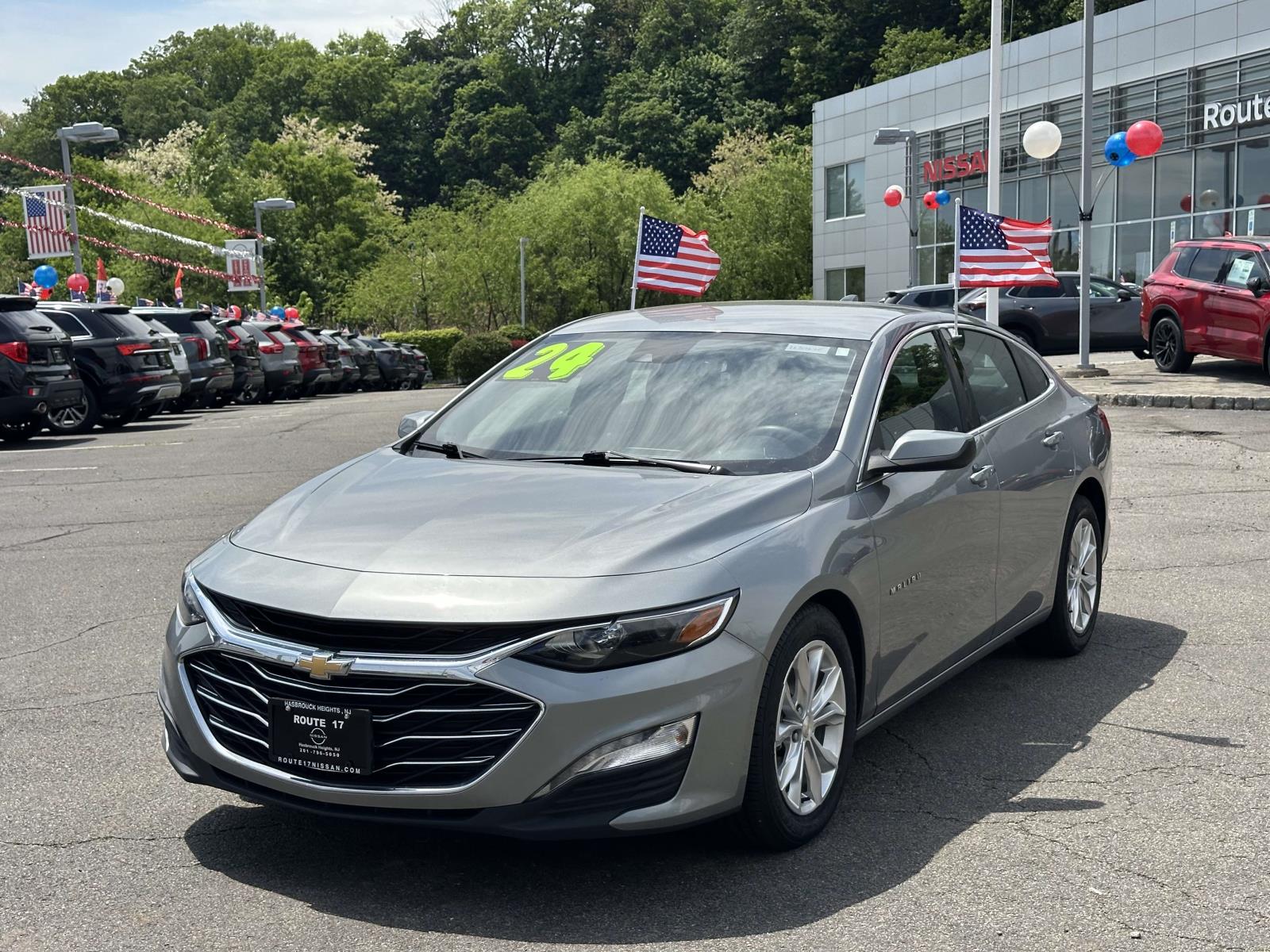 Used 2024 Chevrolet Malibu 1LT with VIN 1G1ZD5ST1RF121638 for sale in Hasbrouck Heights, NJ