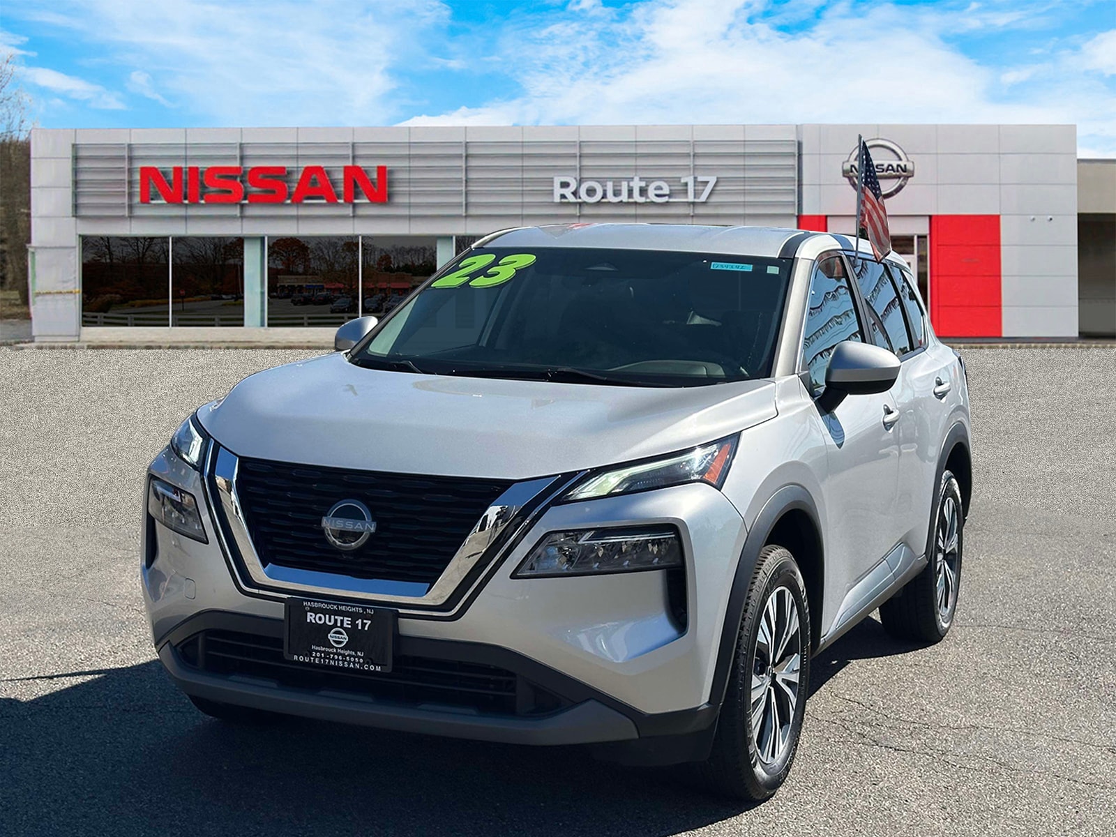 Used 2023 Nissan Rogue SV with VIN 5N1BT3BB0PC795667 for sale in Hasbrouck Heights, NJ