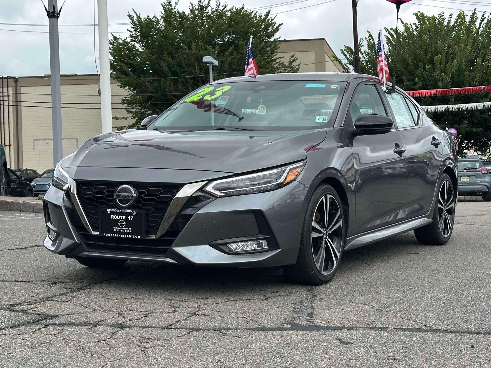 Used 2023 Nissan Sentra SR with VIN 3N1AB8DV4PY293004 for sale in Hasbrouck Heights, NJ