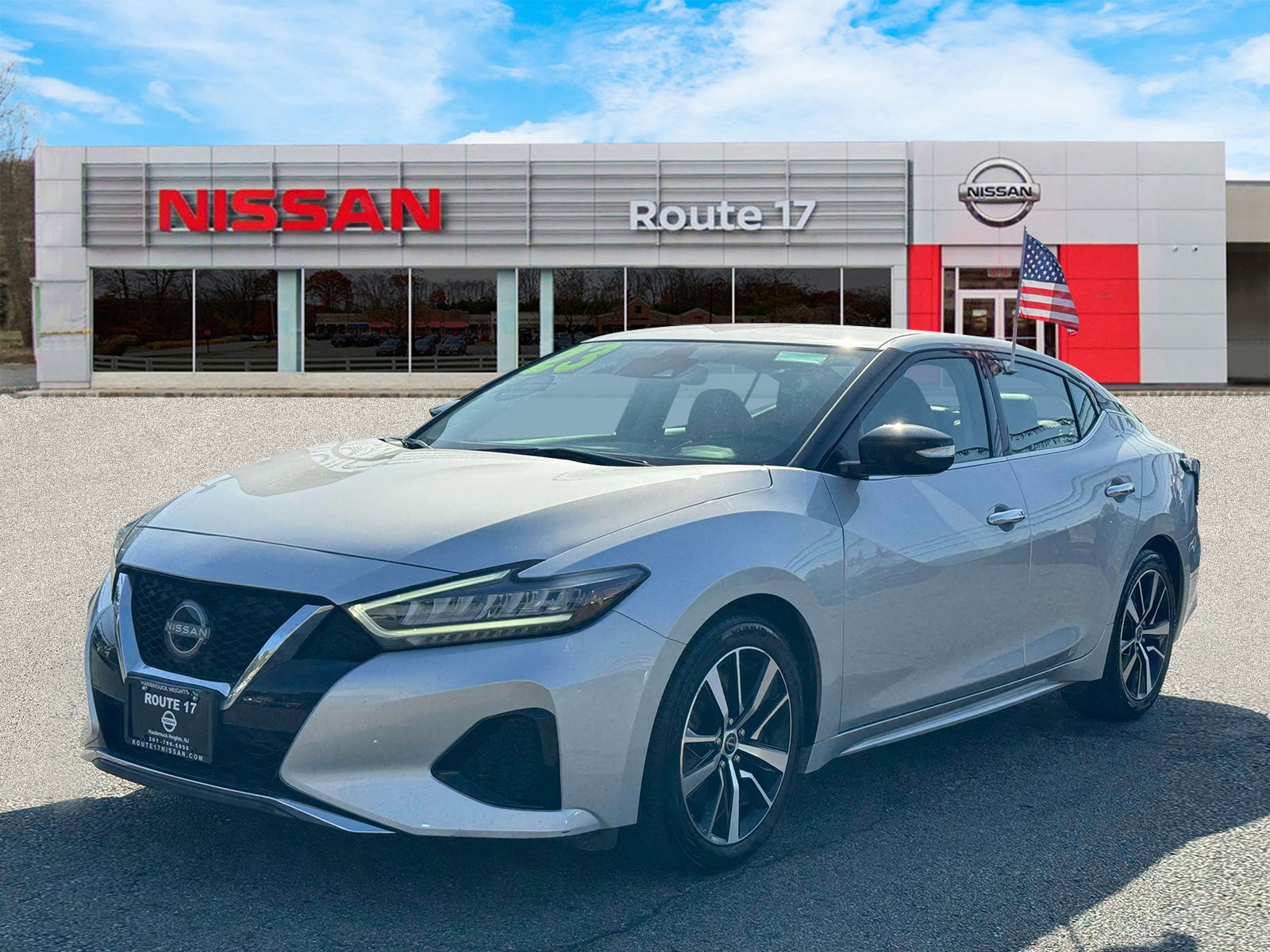 Used 2023 Nissan Maxima SV with VIN 1N4AA6CV6PC511562 for sale in Hasbrouck Heights, NJ