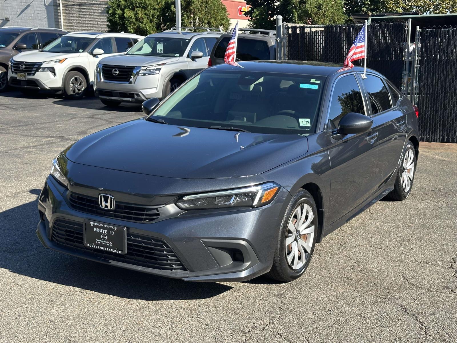 Used 2024 Honda Civic LX with VIN 2HGFE2F26RH548921 for sale in Hasbrouck Heights, NJ