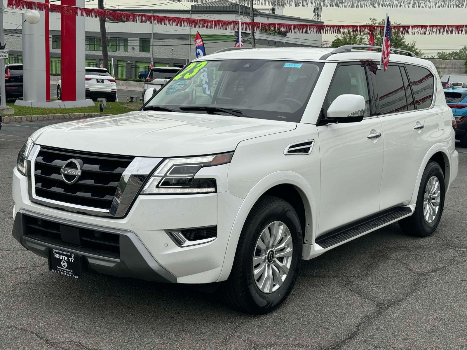 Used 2023 Nissan Armada SV with VIN JN8AY2AD0P9693348 for sale in Hasbrouck Heights, NJ