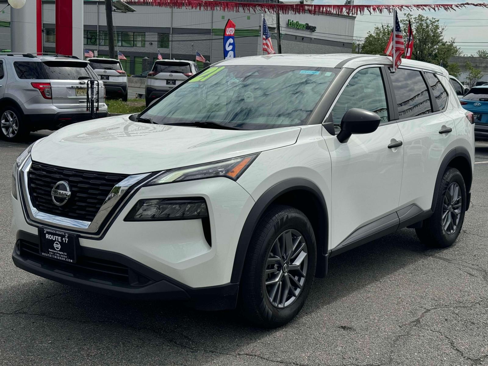 Used 2021 Nissan Rogue S with VIN 5N1AT3AB2MC846787 for sale in Hasbrouck Heights, NJ