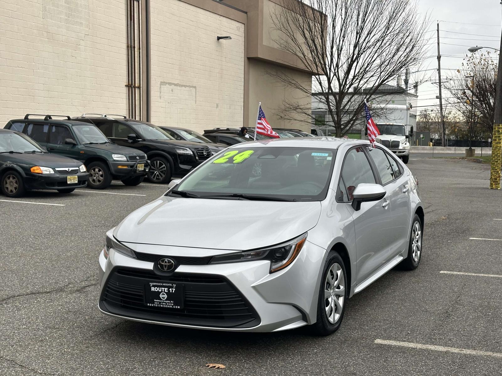 Used 2024 Toyota Corolla LE with VIN 5YFB4MDE3RP124714 for sale in Hasbrouck Heights, NJ