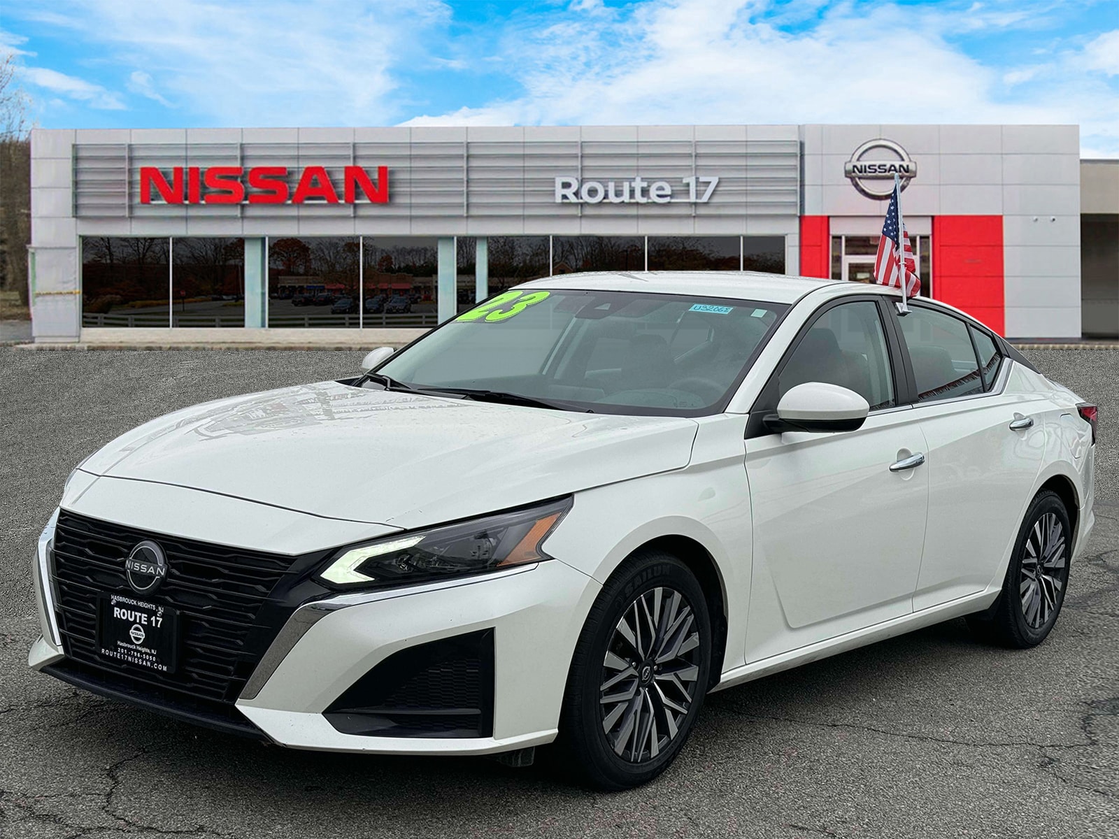 Used 2023 Nissan Altima SV with VIN 1N4BL4DV6PN310542 for sale in Hasbrouck Heights, NJ