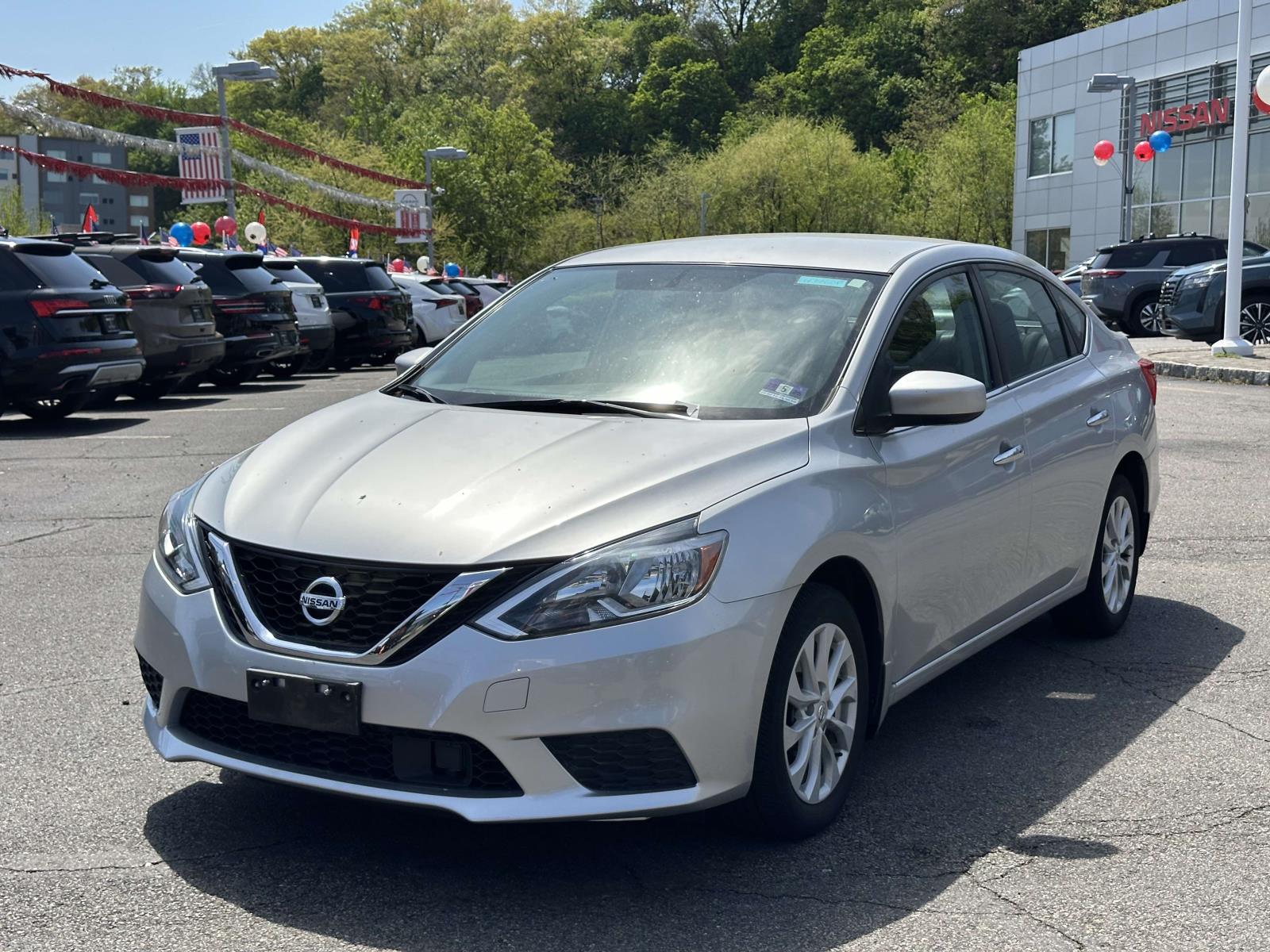 Used 2019 Nissan Sentra SV with VIN 3N1AB7AP5KY256116 for sale in Hasbrouck Heights, NJ