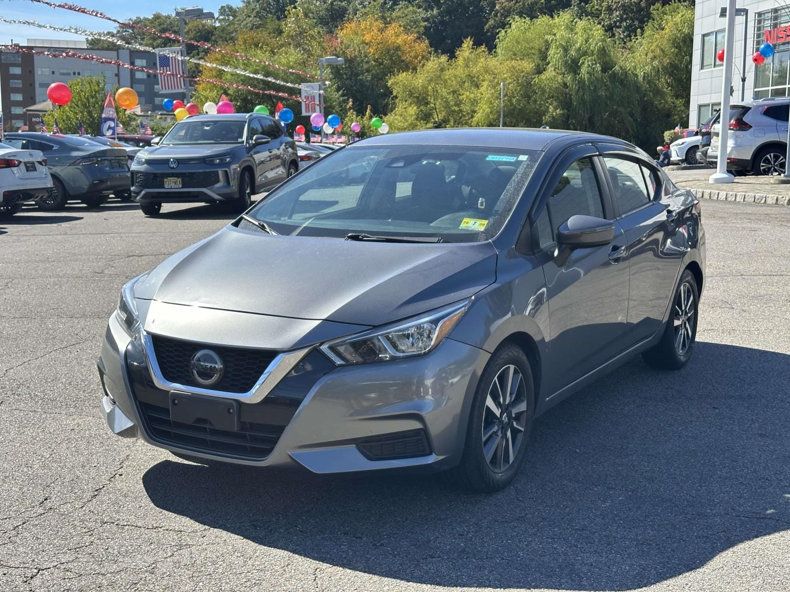 Used 2021 Nissan Versa Sedan SV with VIN 3N1CN8EV0ML857884 for sale in Hasbrouck Heights, NJ