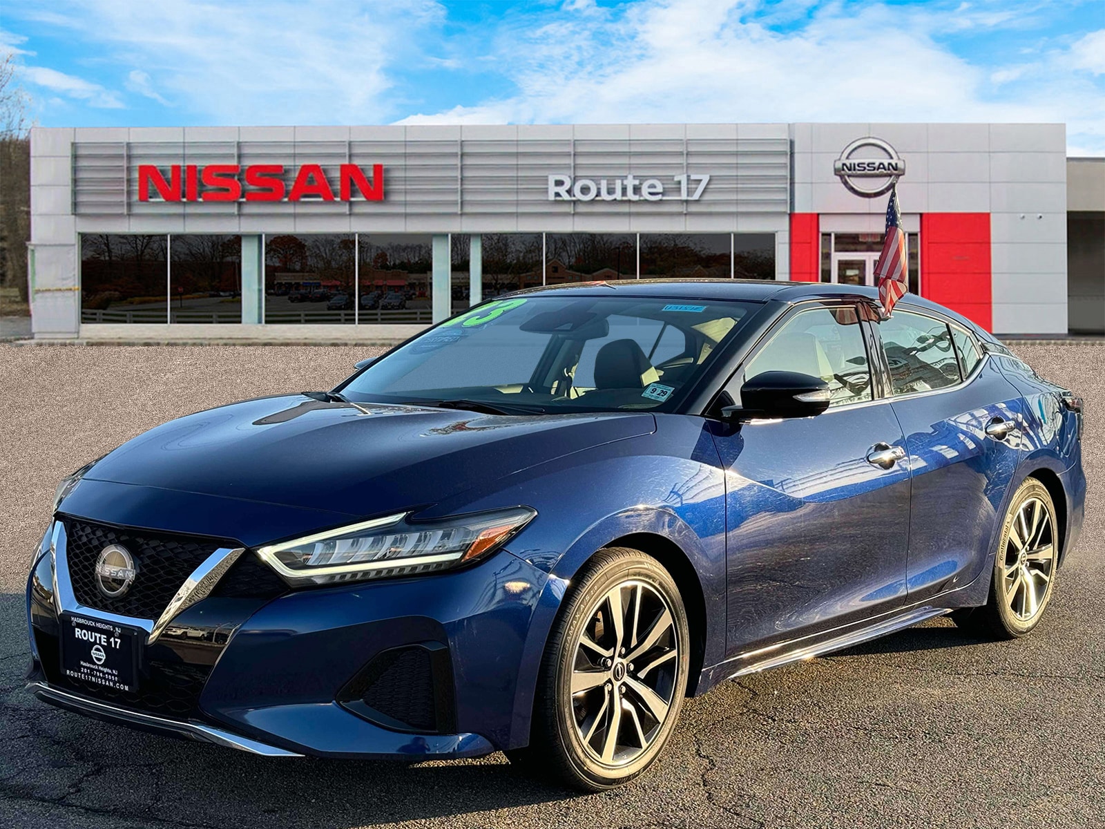 Used 2023 Nissan Maxima SV with VIN 1N4AA6CV3PC510336 for sale in Hasbrouck Heights, NJ