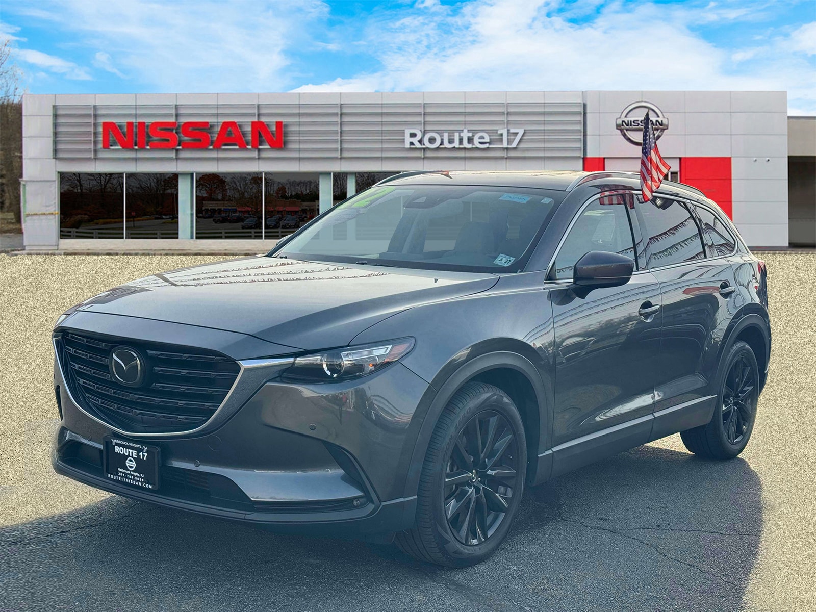 Used 2022 Mazda CX-9 Touring Plus with VIN JM3TCBAY6N0609306 for sale in Hasbrouck Heights, NJ