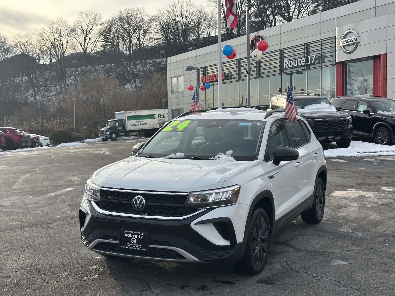 Used 2024 Volkswagen Taos S with VIN 3VV5X7B26RM017096 for sale in Hasbrouck Heights, NJ