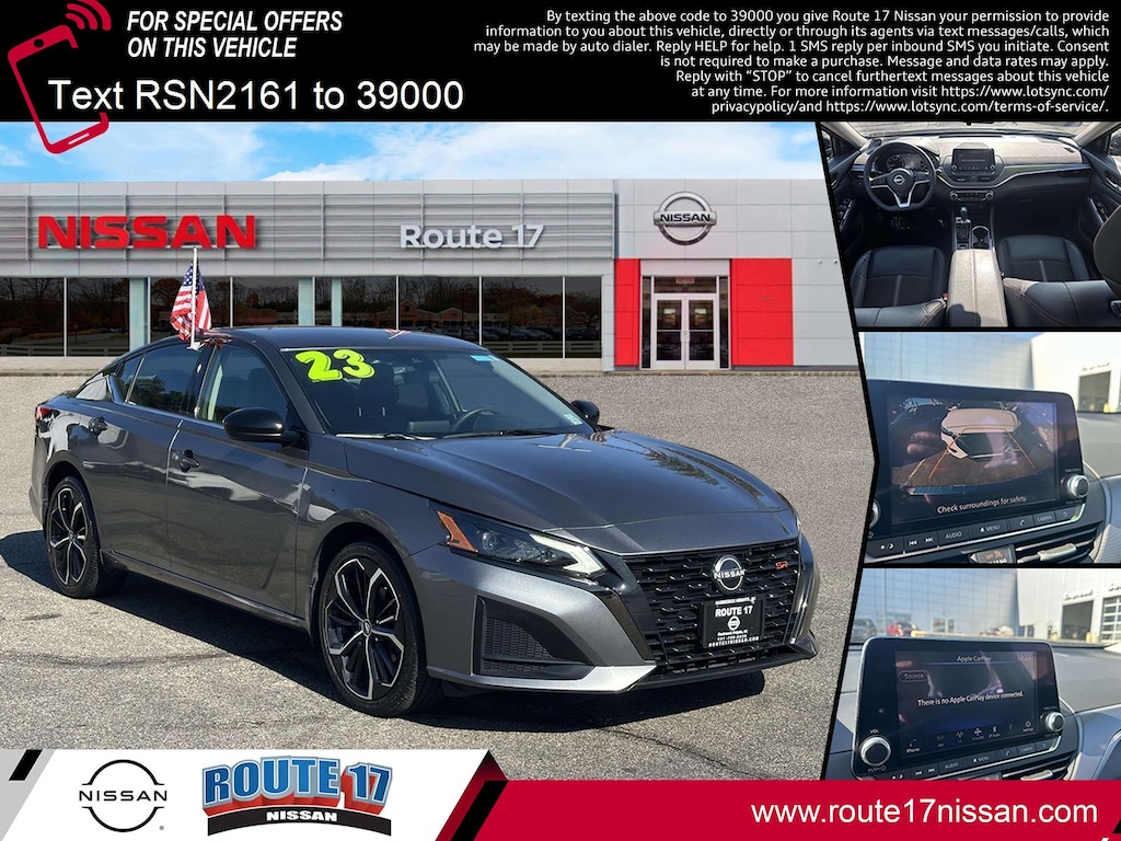 Used 2023 Nissan Altima 2.5 SR Sedan