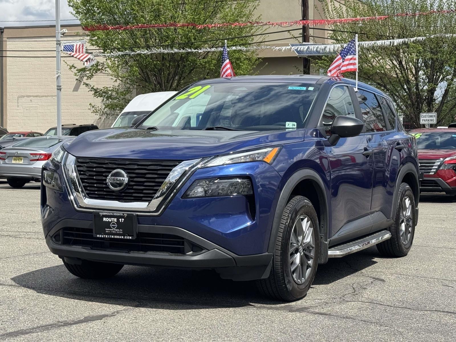 Used 2021 Nissan Rogue S with VIN 5N1AT3ABXMC776892 for sale in Hasbrouck Heights, NJ