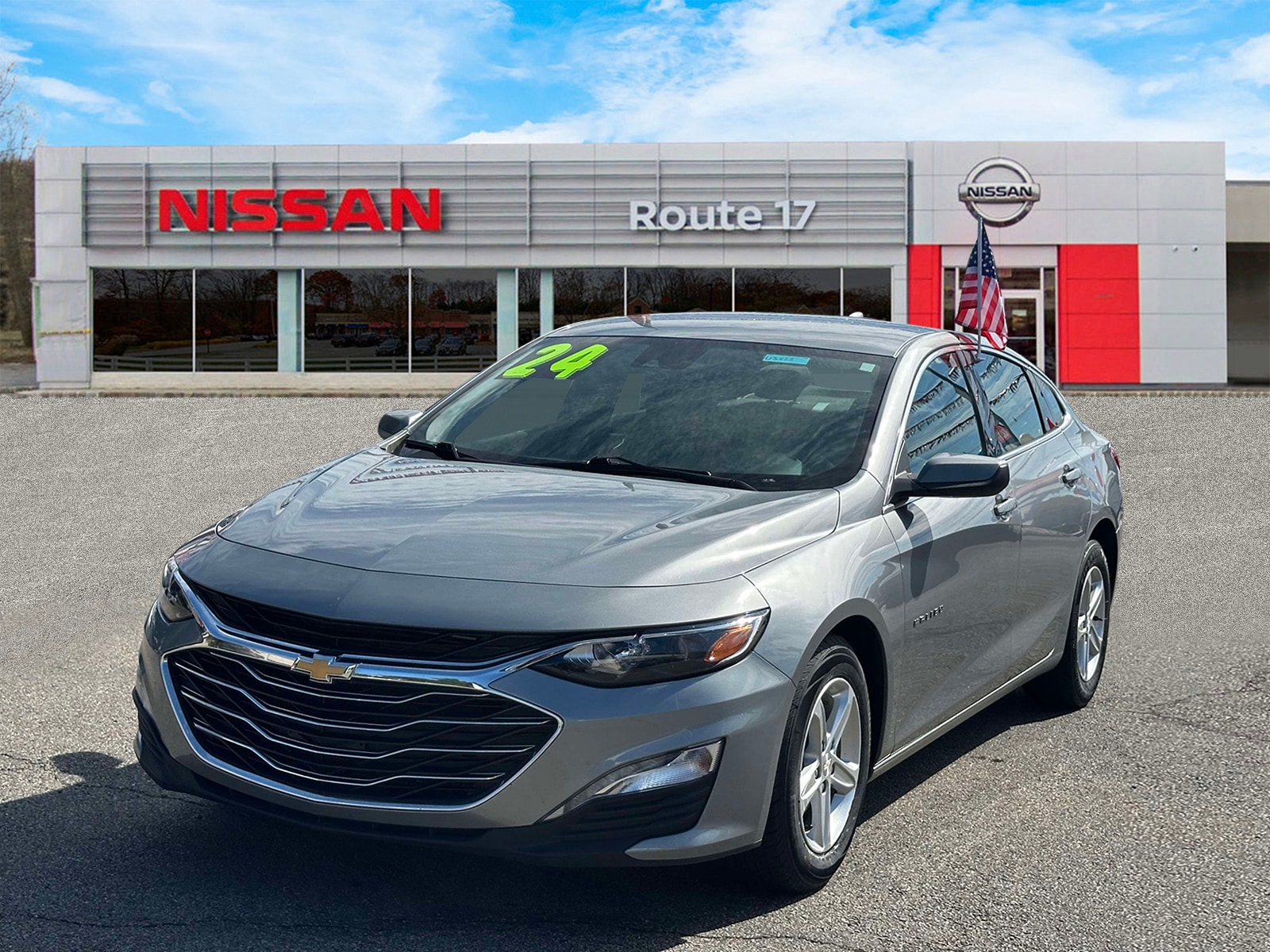 Used 2024 Chevrolet Malibu 1LT with VIN 1G1ZD5ST1RF114527 for sale in Hasbrouck Heights, NJ