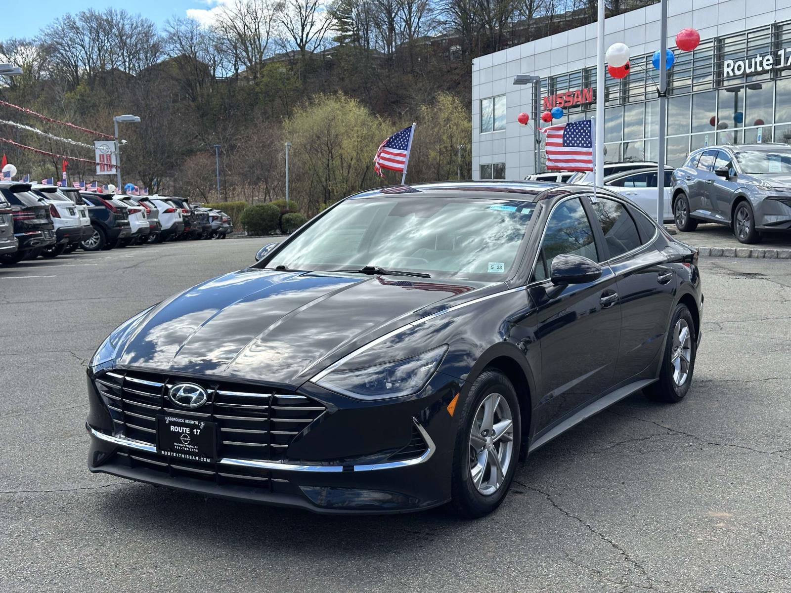 Used 2023 Hyundai Sonata SE with VIN KMHL24JA3PA315168 for sale in Hasbrouck Heights, NJ