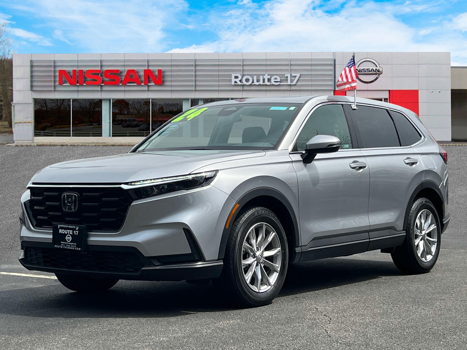 Used 2024 Honda CR-V EX with VIN 2HKRS4H43RH463167 for sale in Hasbrouck Heights, NJ