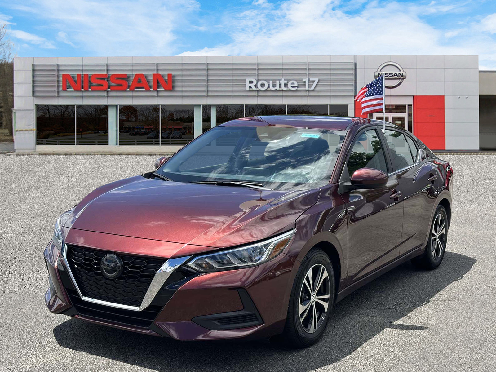 Used 2023 Nissan Sentra SV with VIN 3N1AB8CVXPY319655 for sale in Hasbrouck Heights, NJ