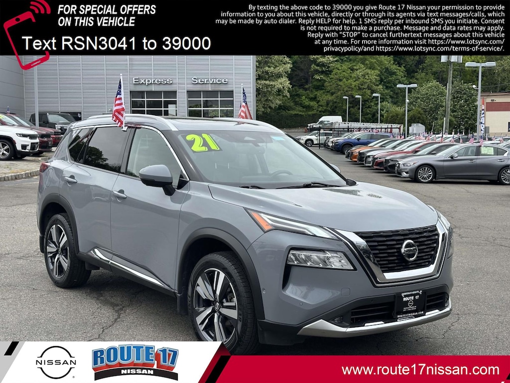 Certified 2021 Nissan Rogue Platinum SUV