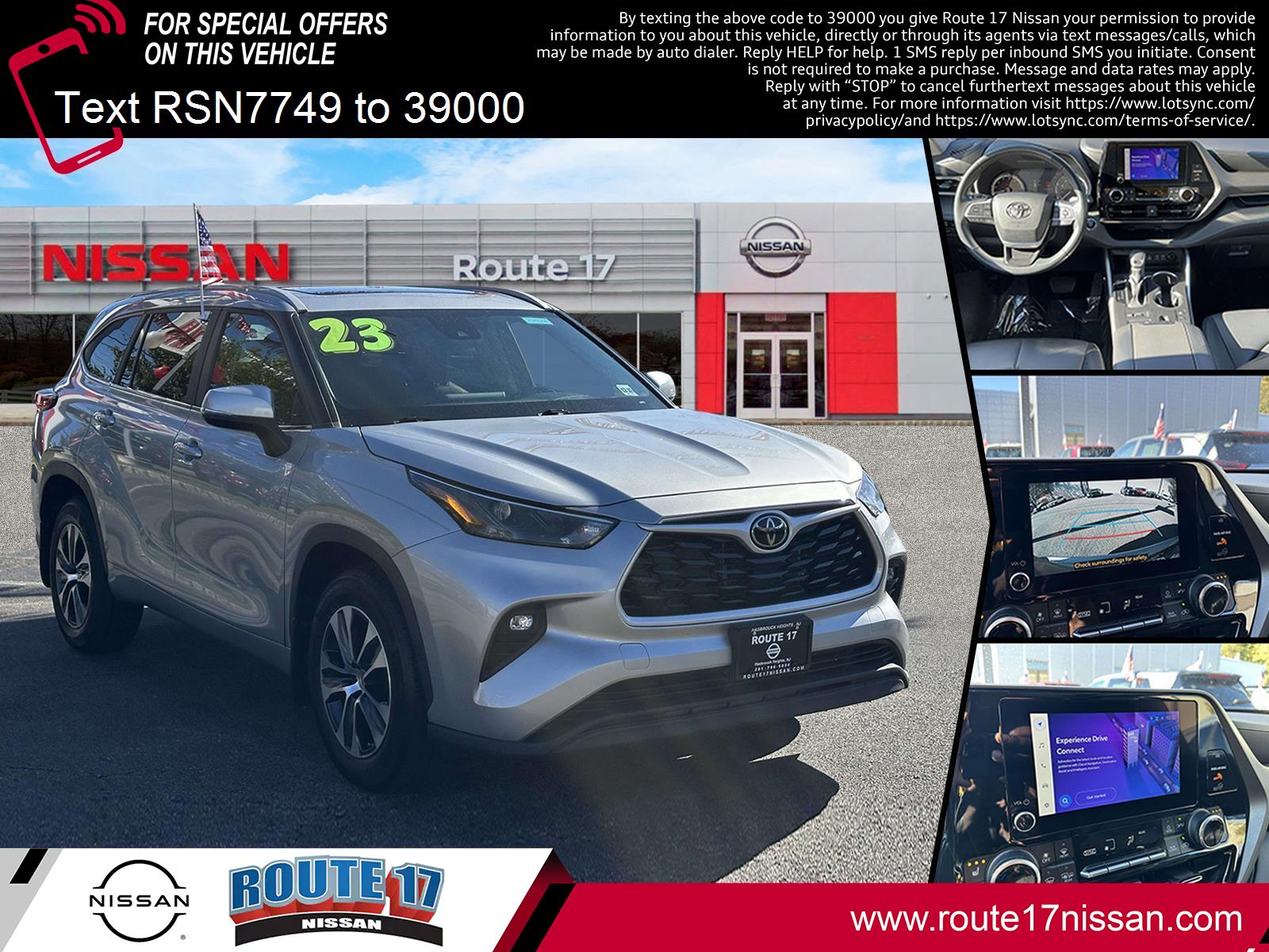 2023 Toyota Highlander XLE's photo