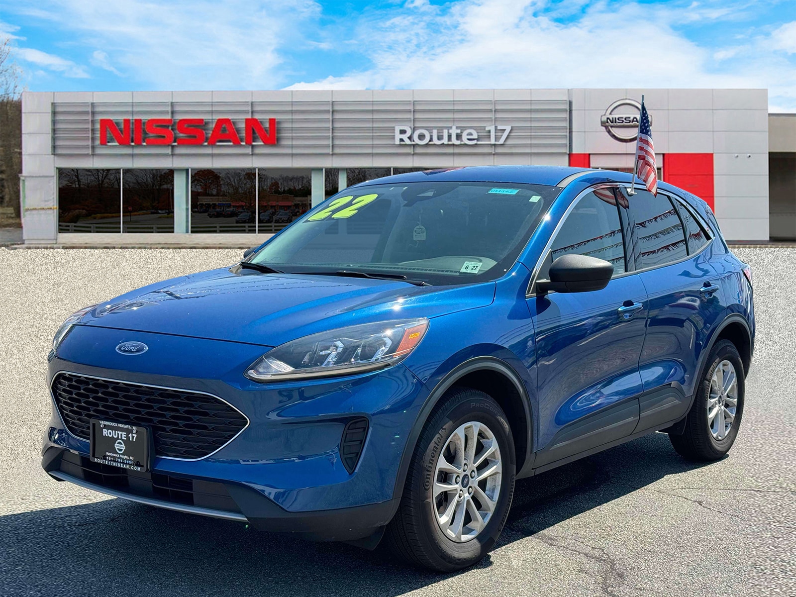 Used 2022 Ford Escape SE with VIN 1FMCU9G68NUA96438 for sale in Hasbrouck Heights, NJ