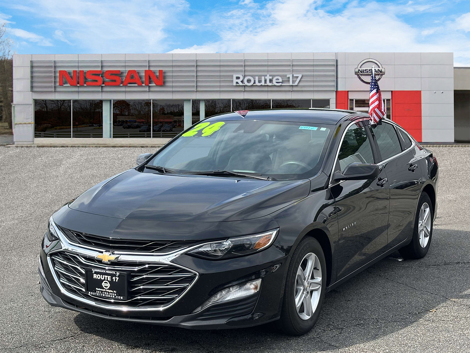 Used 2024 Chevrolet Malibu 1LT with VIN 1G1ZD5ST6RF121974 for sale in Hasbrouck Heights, NJ