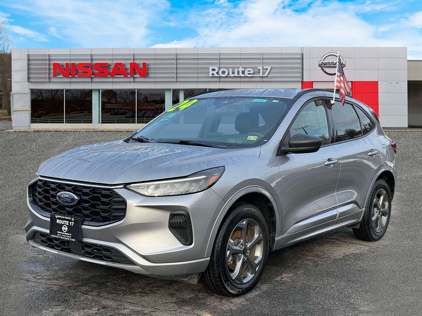 Used 2024 Ford Escape ST-Line with VIN 1FMCU9MN9RUA26335 for sale in Hasbrouck Heights, NJ