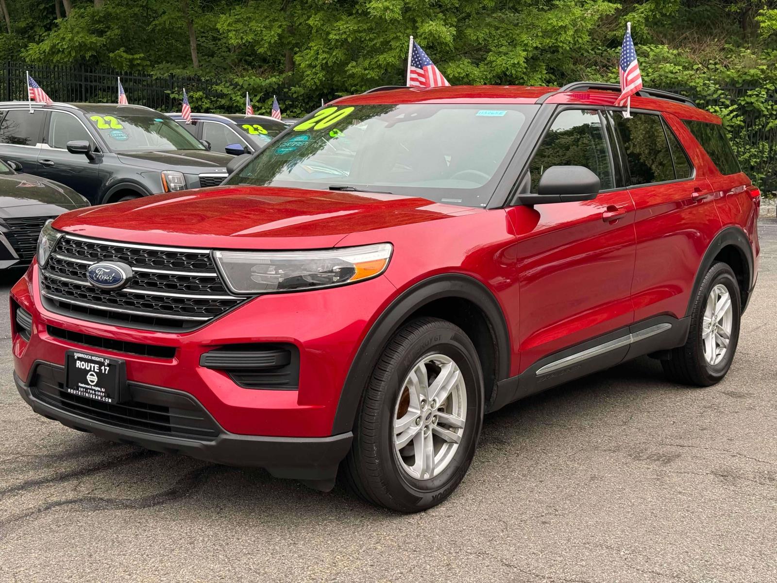 Used 2020 Ford Explorer XLT with VIN 1FMSK8DH4LGA74935 for sale in Hasbrouck Heights, NJ