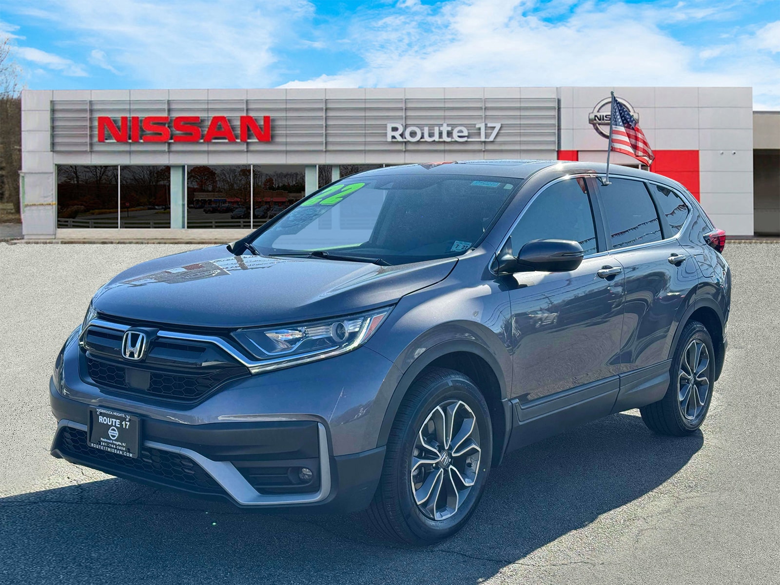 Used 2022 Honda CR-V EX-L with VIN 7FARW2H85NE034797 for sale in Hasbrouck Heights, NJ