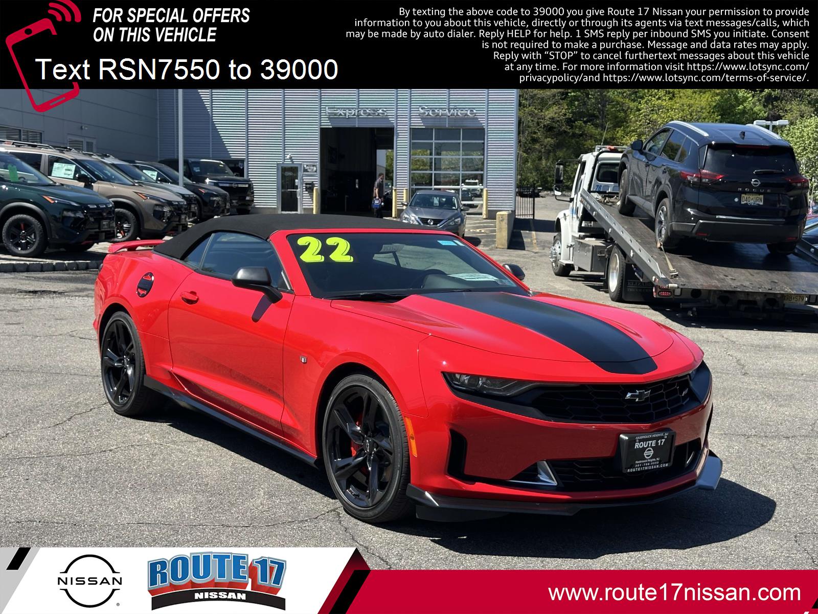 2022 Chevrolet Camaro 2.0 Convertible 2LT's photo