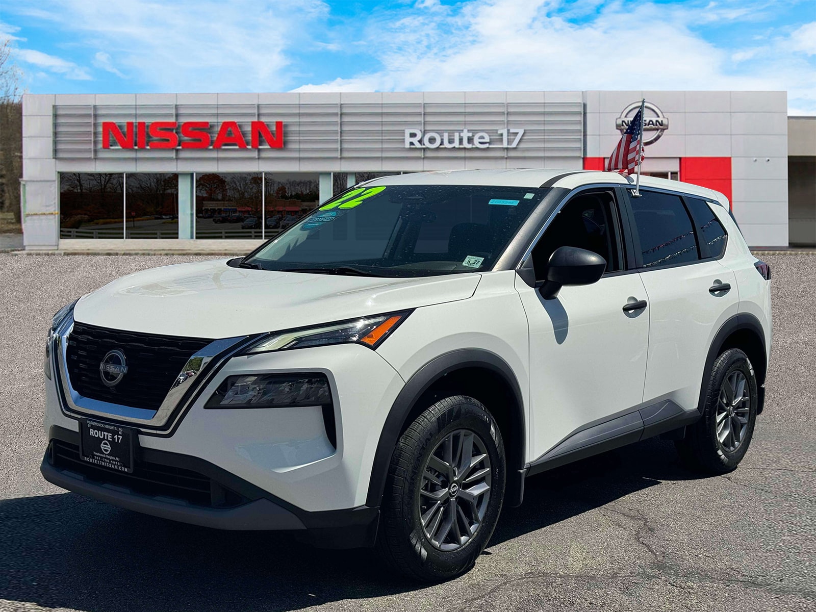 Used 2022 Nissan Rogue S with VIN 5N1BT3AB8NC685318 for sale in Hasbrouck Heights, NJ
