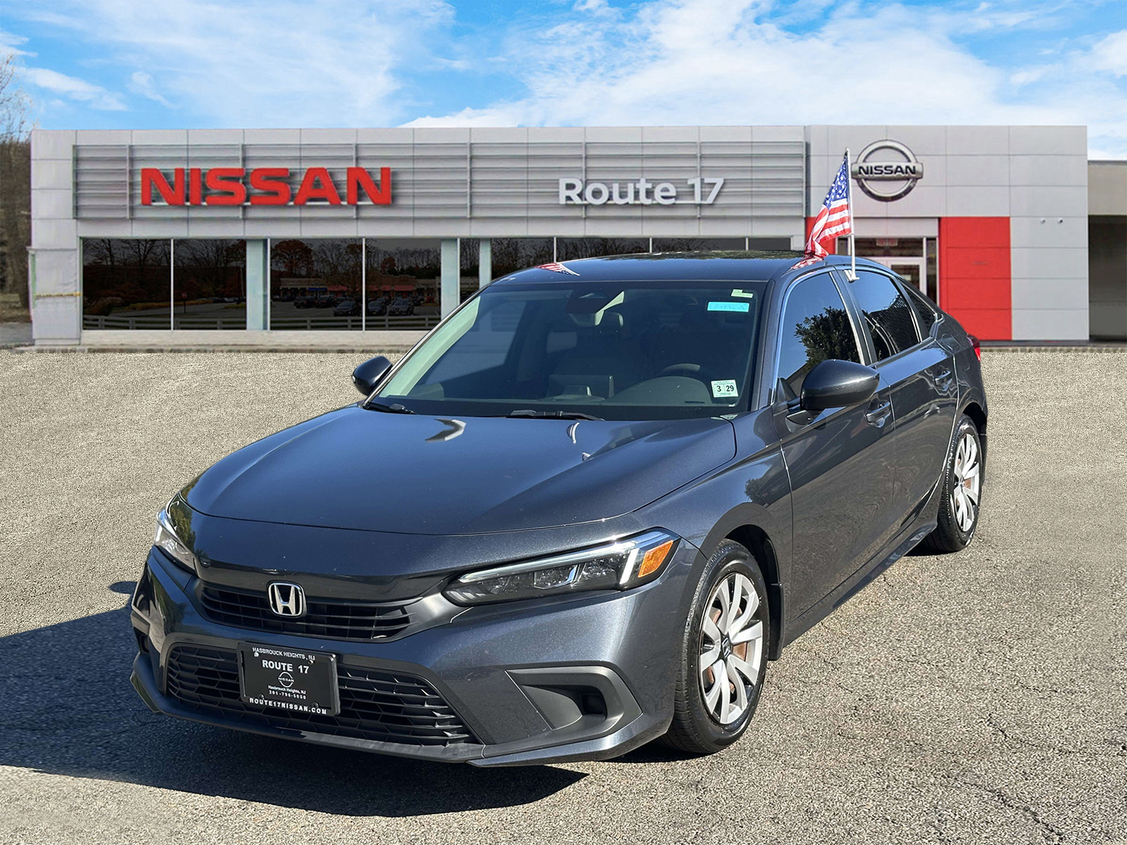 Used 2024 Honda Civic LX with VIN 2HGFE2F26RH548921 for sale in Hasbrouck Heights, NJ