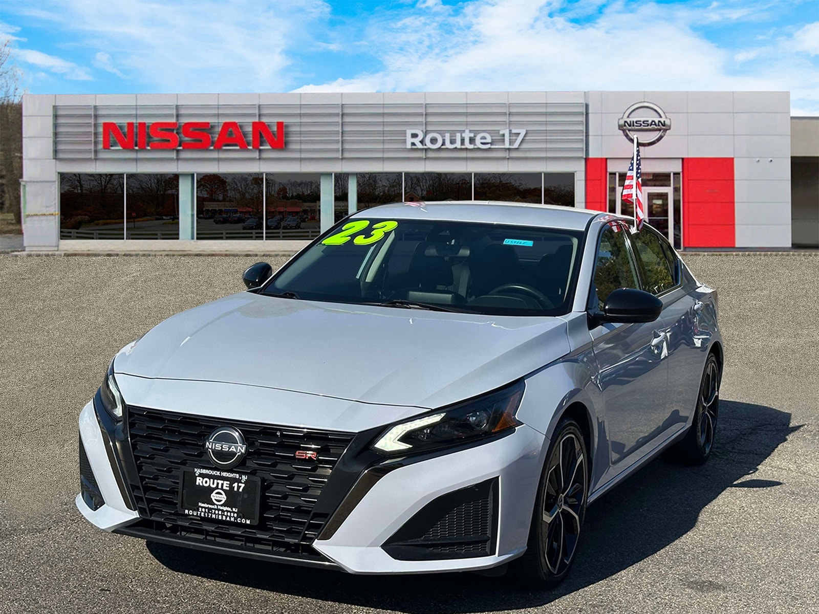 Used 2023 Nissan Altima SR with VIN 1N4BL4CV6PN393780 for sale in Hasbrouck Heights, NJ