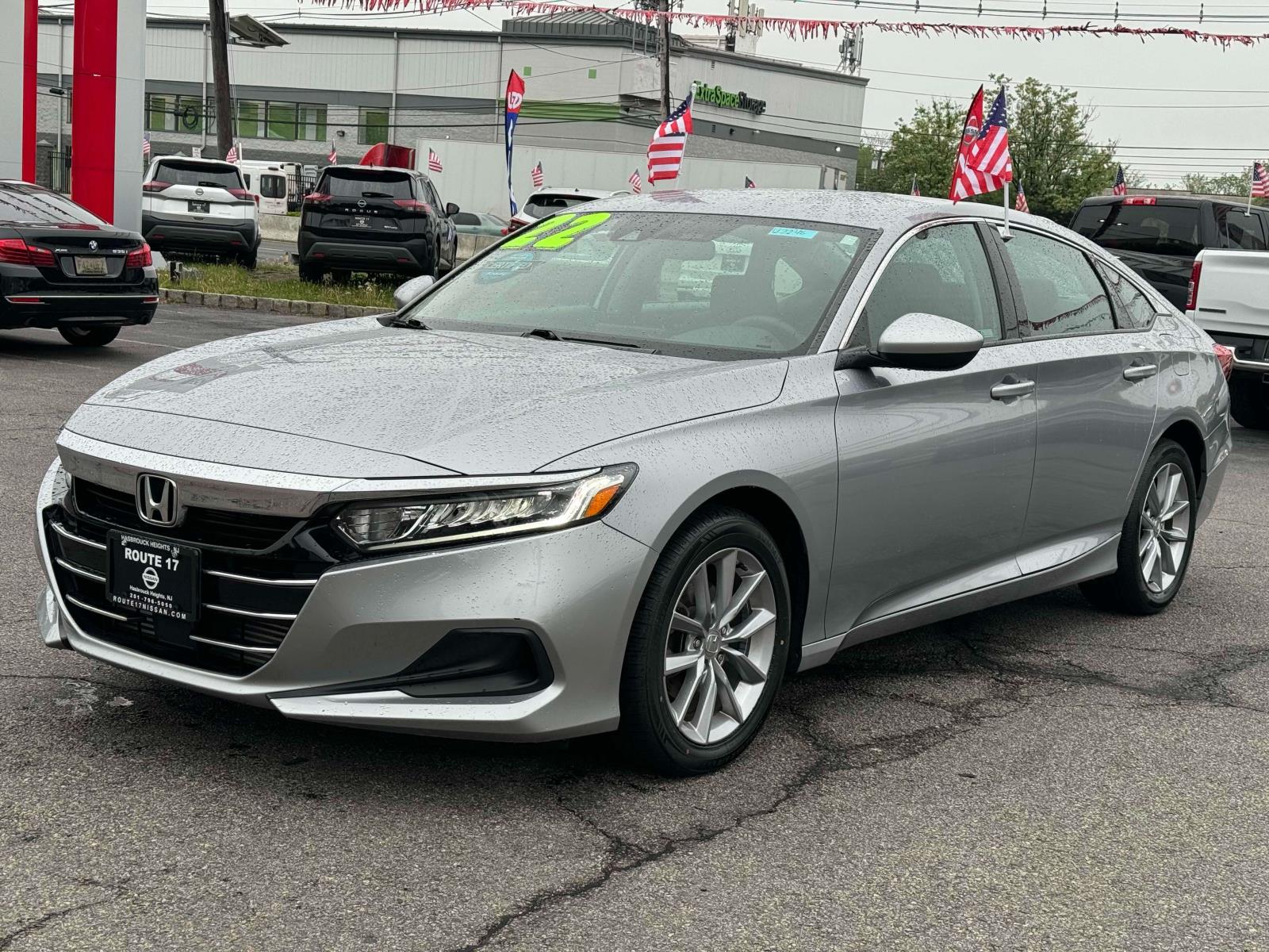 Used 2022 Honda Accord LX with VIN 1HGCV1F10NA074610 for sale in Hasbrouck Heights, NJ