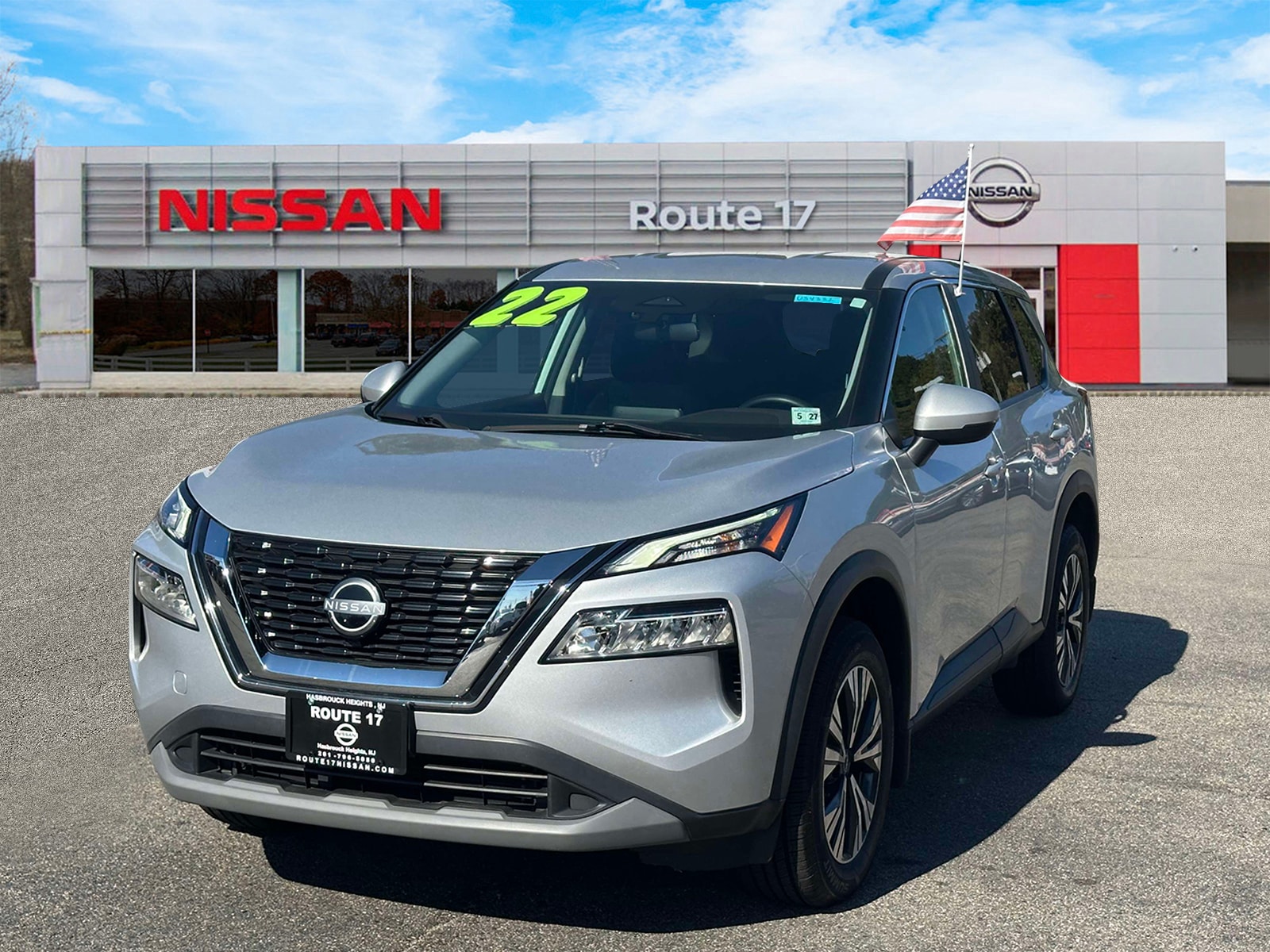 Used 2022 Nissan Rogue SV with VIN 5N1BT3BB4NC694936 for sale in Hasbrouck Heights, NJ