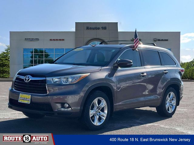 Used 2016 Toyota Highlander Limited with VIN 5TDDKRFH0GS265635 for sale in East Brunswick, NJ