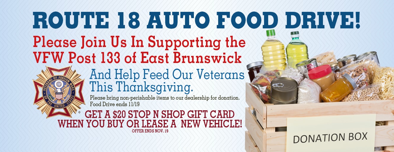 Thanksgiving Food Drive East Brunswick NJ