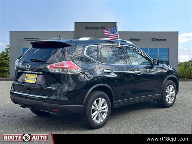 Used 2016 Nissan Rogue SV with VIN KNMAT2MV7GP607351 for sale in East Brunswick, NJ