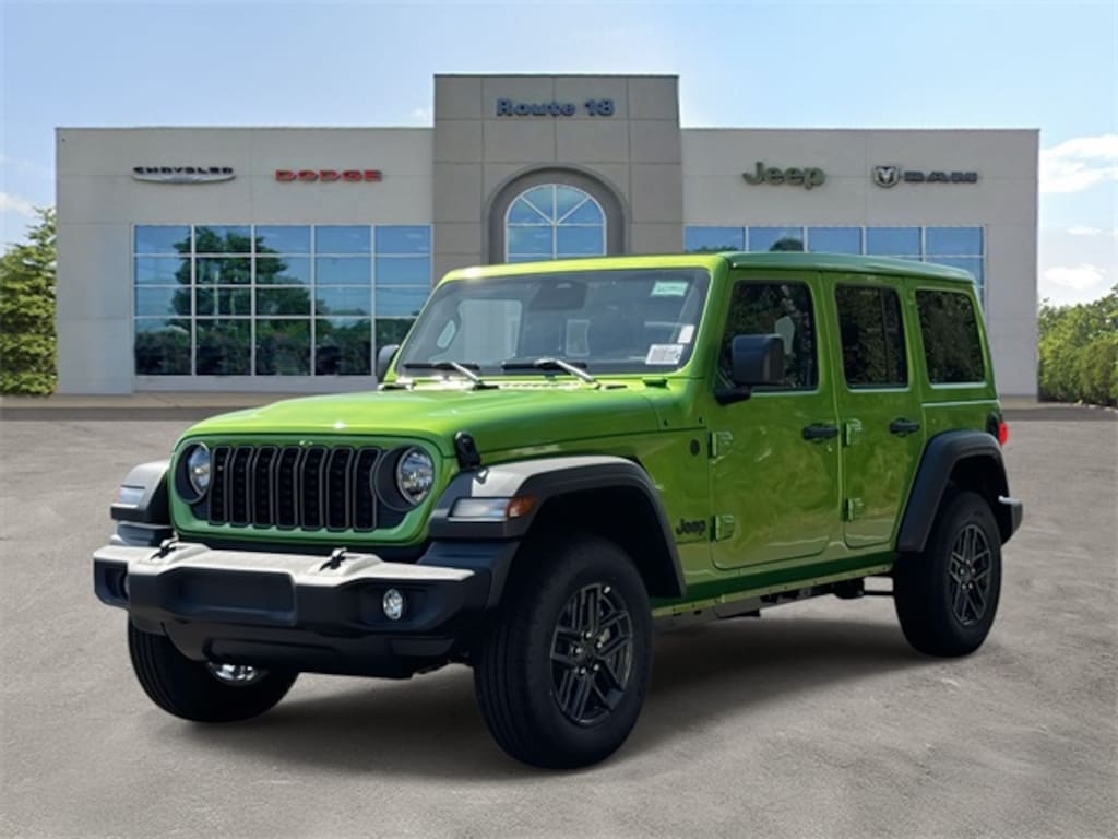 New 2025 Jeep Wrangler 4-DOOR SPORT S Sport Utility