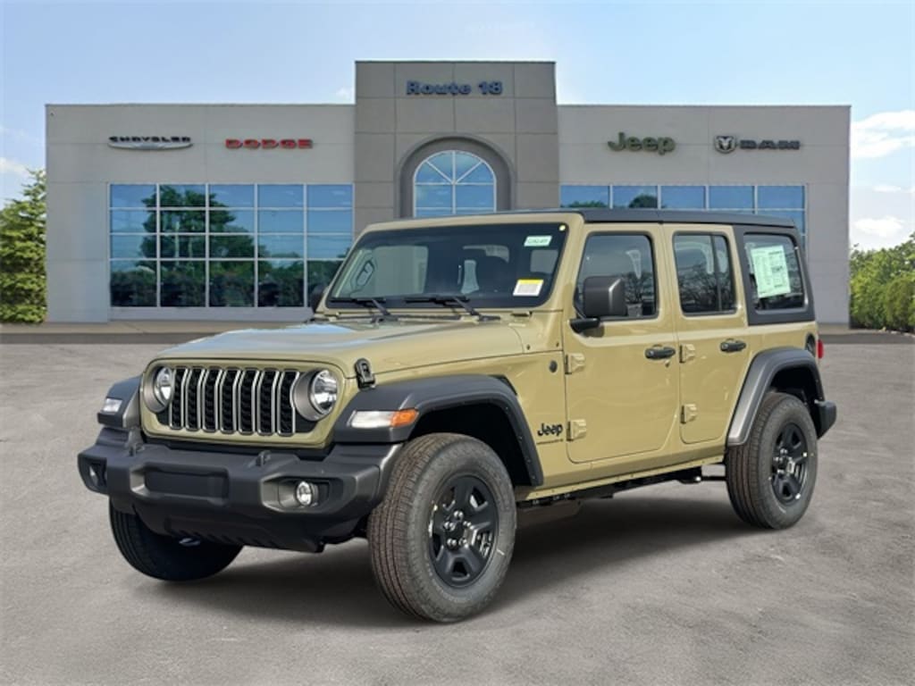 New 2026 Jeep Wrangler 4-DOOR SPORT Sport Utility
