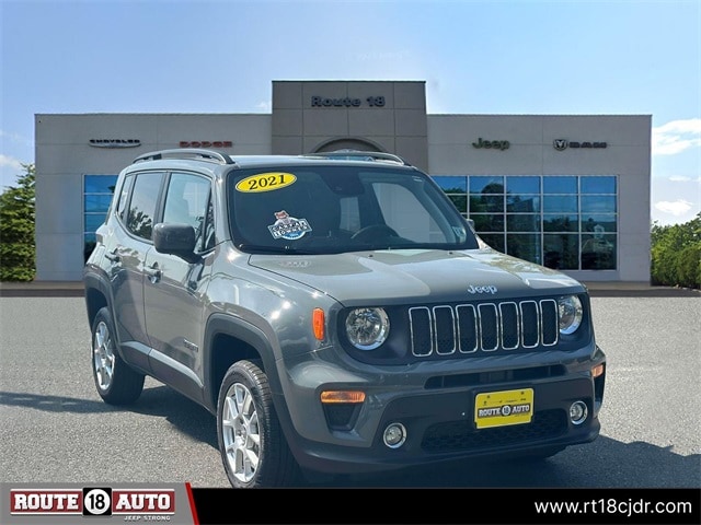 Certified 2021 Jeep Renegade Latitude with VIN ZACNJDBB4MPM79996 for sale in East Brunswick, NJ