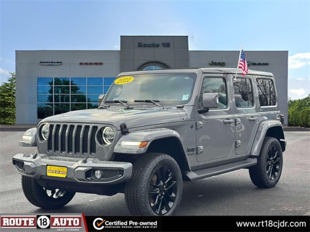 Used 2022 Jeep Wrangler Unlimited Sahara High Altitude SUV