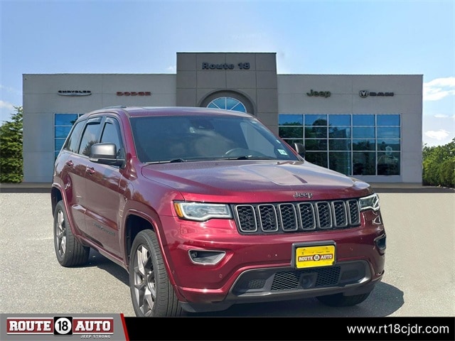 Used 2021 Jeep Grand Cherokee 80th Edition with VIN 1C4RJFBG0MC637718 for sale in East Brunswick, NJ