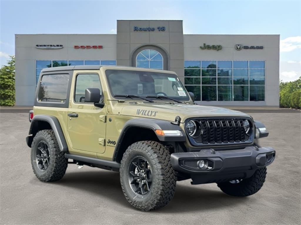 New 2026 Jeep Wrangler 2-DOOR WILLYS Sport Utility