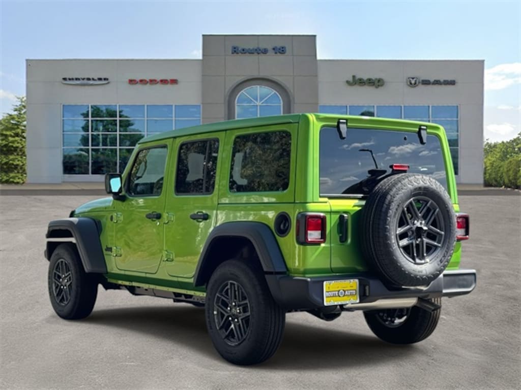 New 2025 Jeep Wrangler 4-DOOR SPORT S Sport Utility