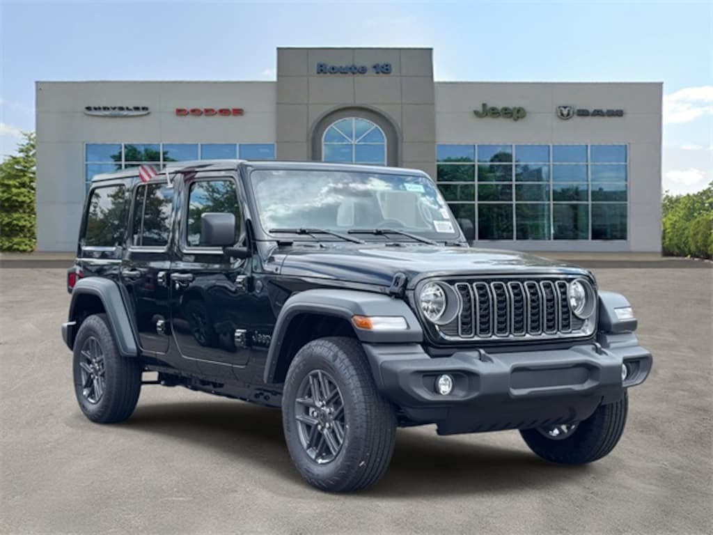 New 2025 Jeep Wrangler 4-DOOR SPORT S Sport Utility