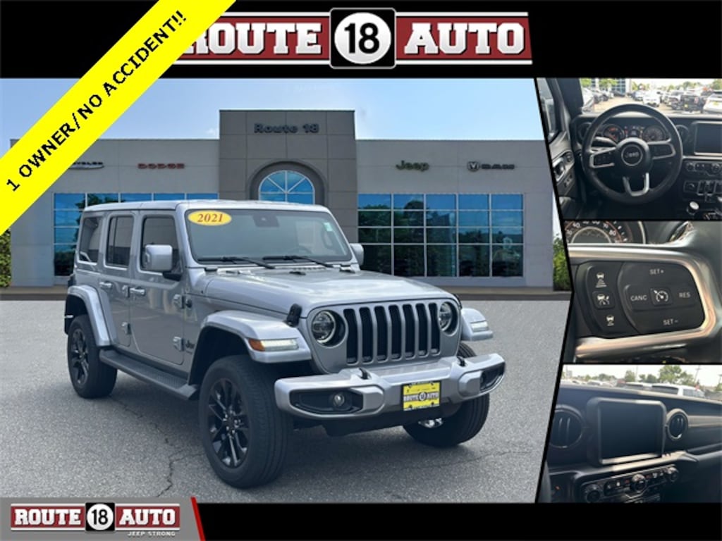 Used 2021 Jeep Wrangler Unlimited Sahara High Altitude SUV