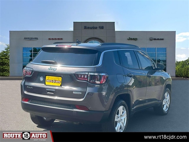 Certified 2022 Jeep Compass Latitude with VIN 3C4NJDBB4NT114599 for sale in East Brunswick, NJ