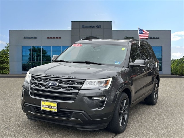 Used 2018 Ford Explorer XLT with VIN 1FM5K8D83JGB96339 for sale in East Brunswick, NJ