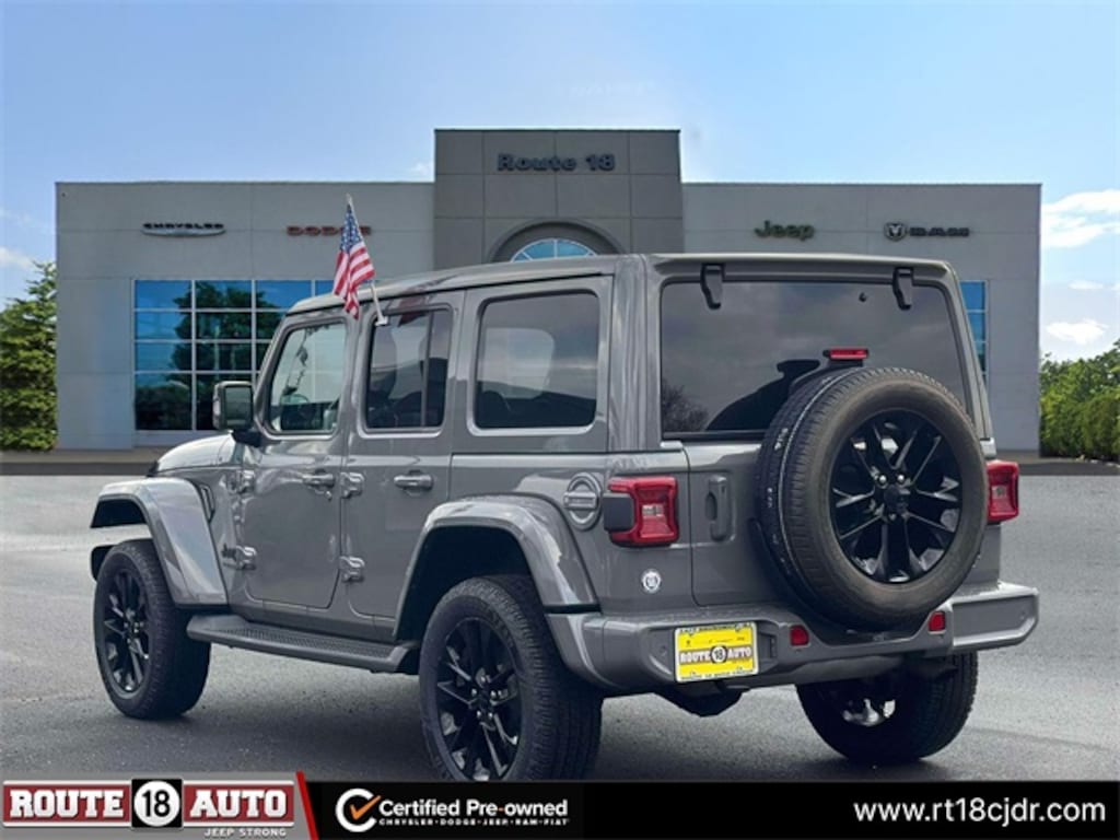 Used 2022 Jeep Wrangler Unlimited Sahara High Altitude SUV