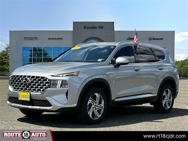 Used 2022 Hyundai Santa Fe SEL with VIN 5NMS6DAJXNH427070 for sale in East Brunswick, NJ